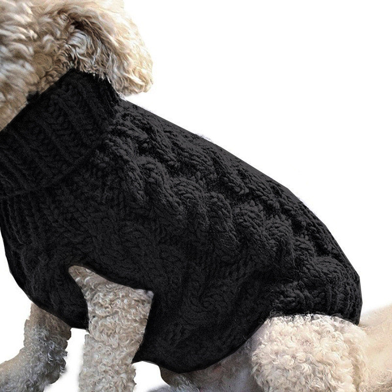 Pet Sweater Dog Clothes Pet Supplier Winter Warm Clothing