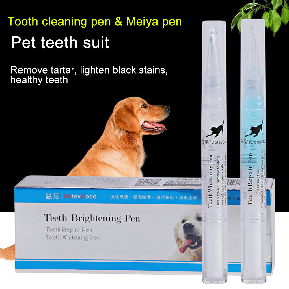 Dog Cat Teeth Cleaning Pen Kit