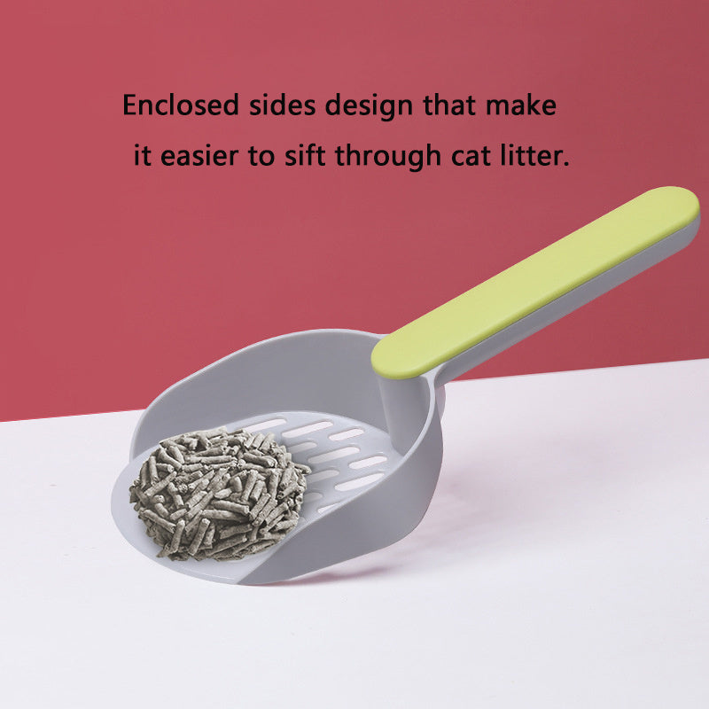 Multi-Functional Dog Cat Litter Shovel for easy pet waste cleanup.