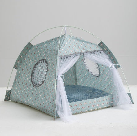 Cat Tent Cat House with enclosed design