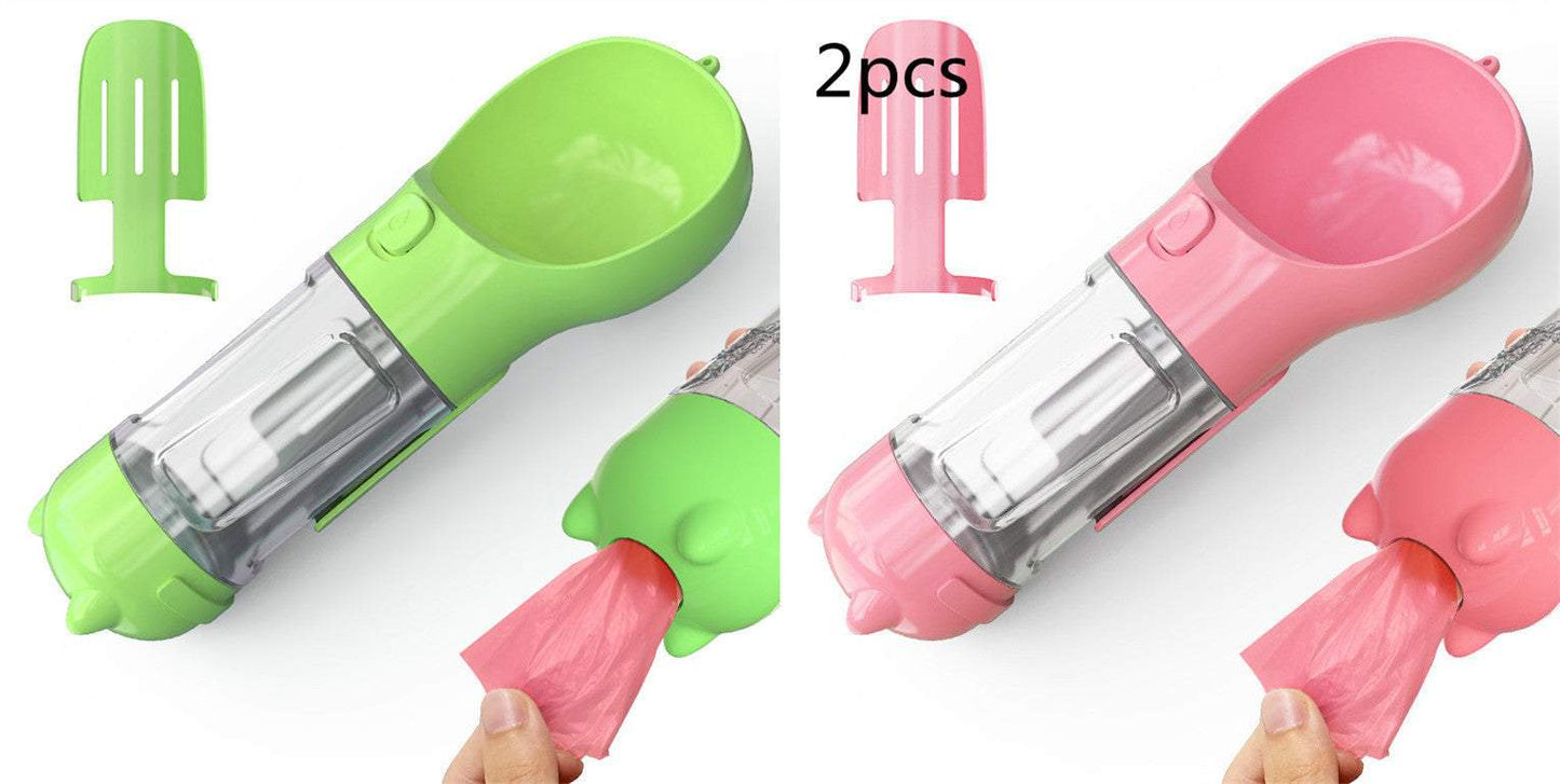 Pet Water Bottle Feeder Bowl